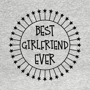 Best Girlfriend Ever Cute Valentine's Gift product T-Shirt